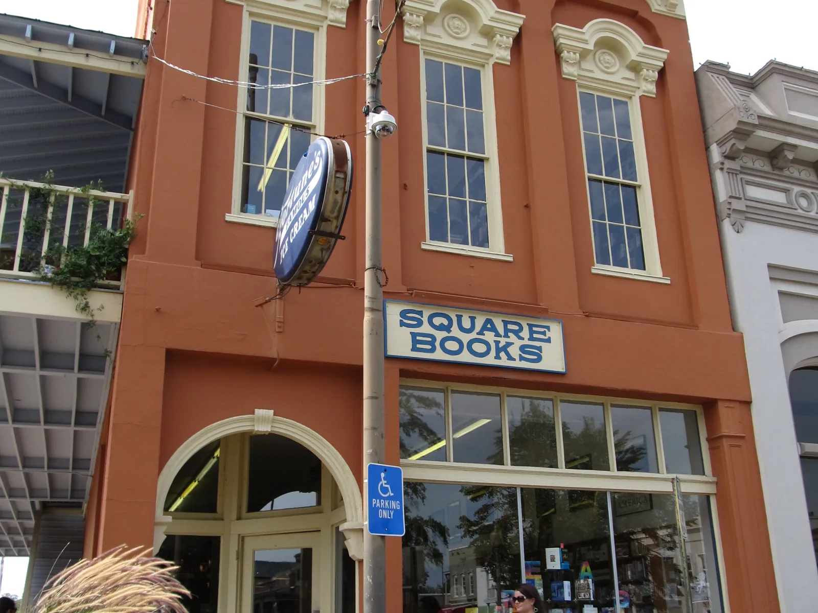 Square Books, the independent bookstore on the Square in downtown Oxford.