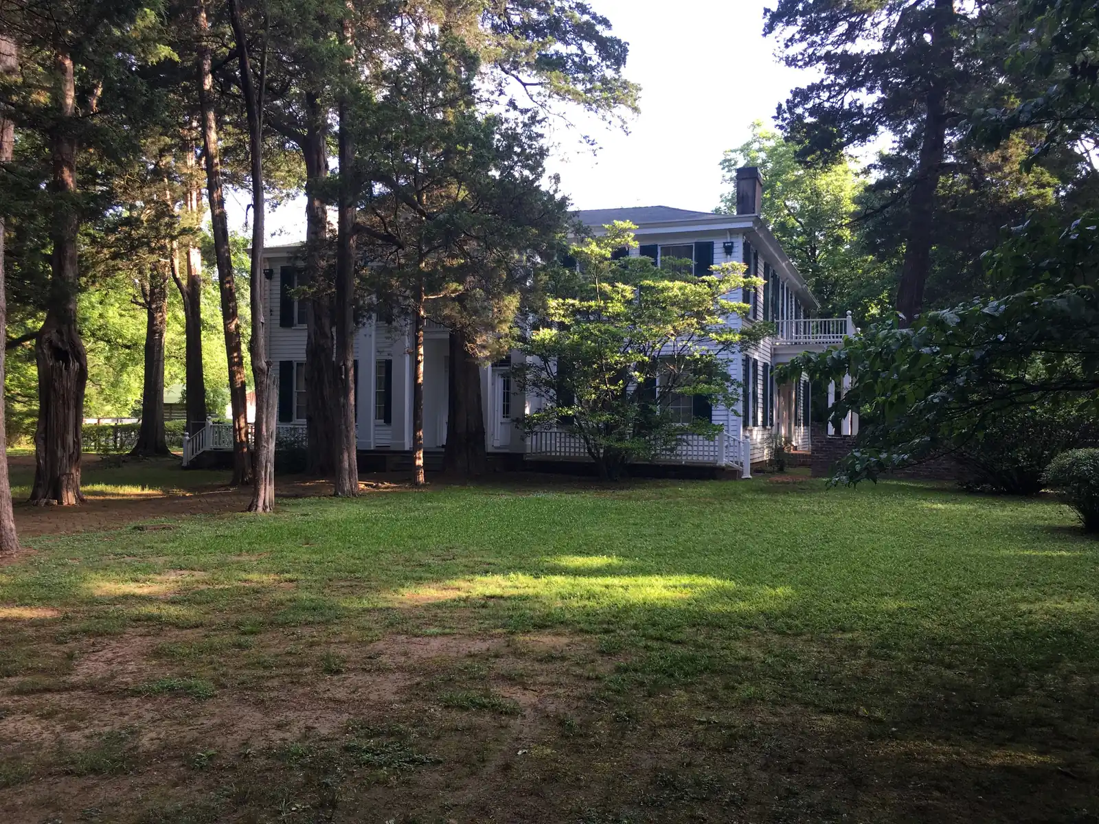 Rowan Oak, William Faulkner's home on Old Taylor Road in Oxford.
