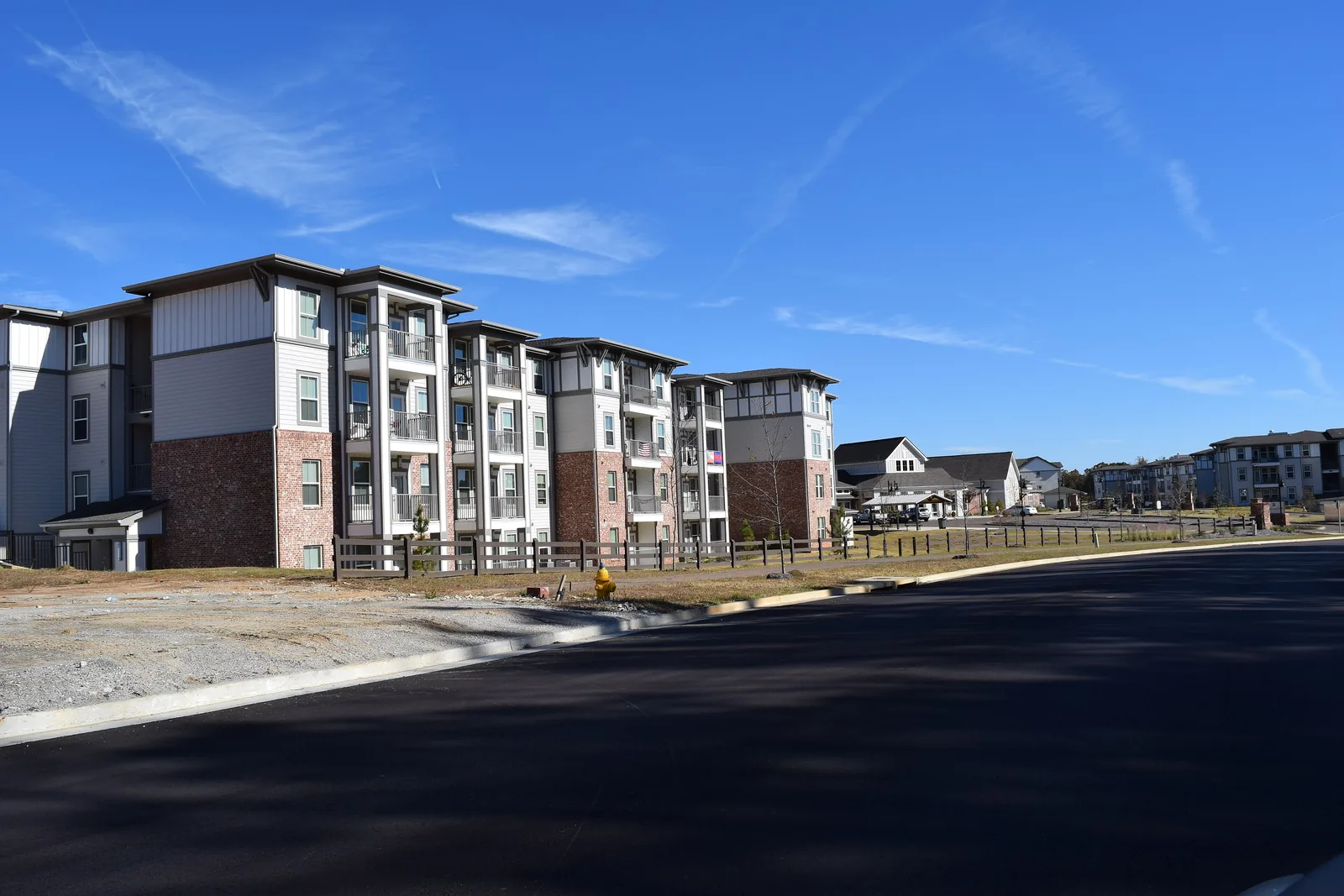 The Archive apartment complex along Oxford Way in Oxford.