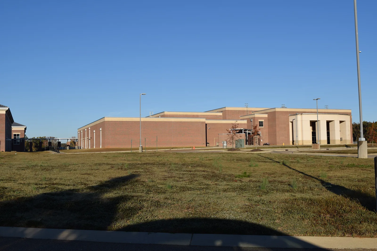 Oxford High School, home of the Chargers, in Oxford.