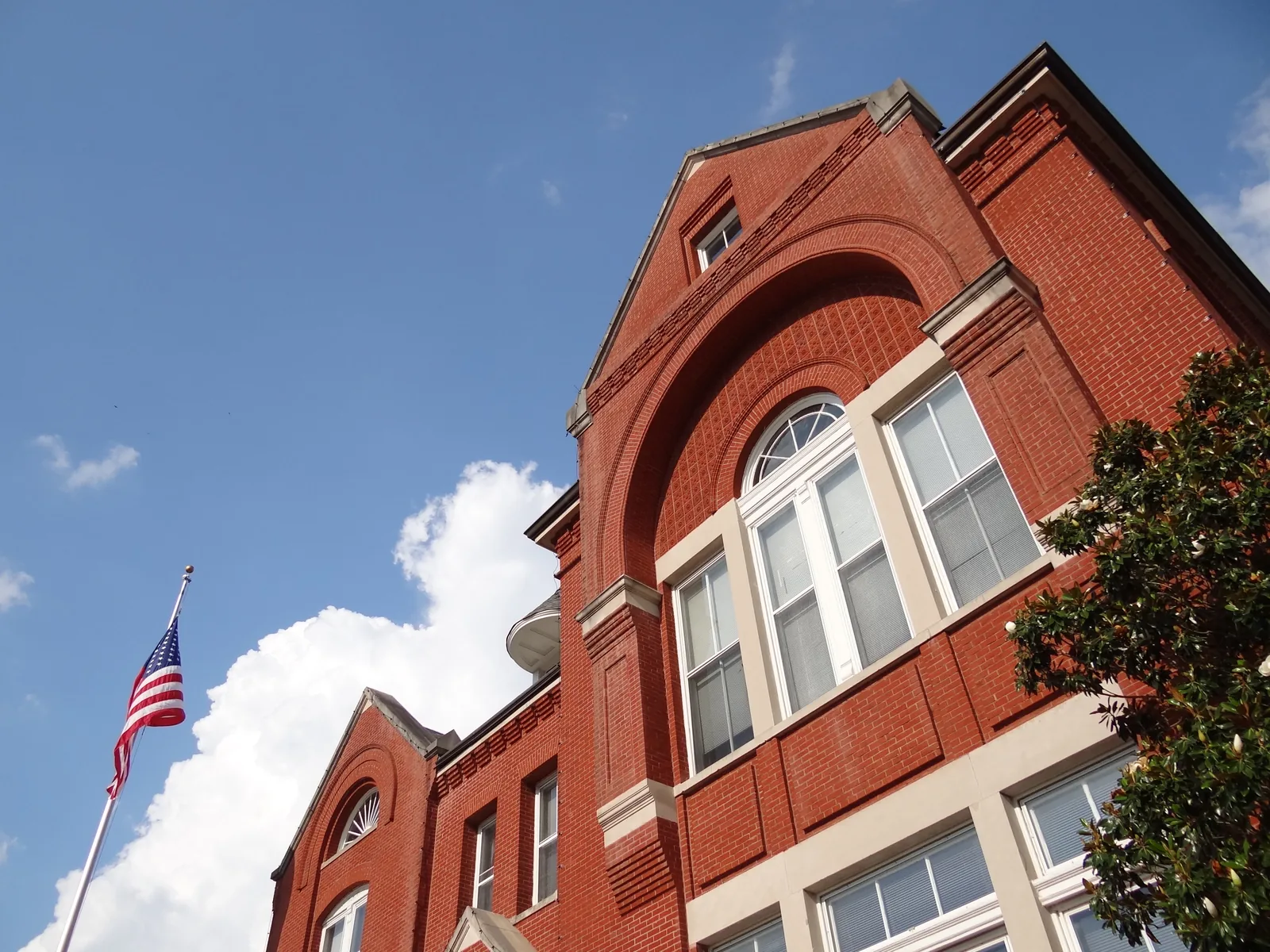 Oxford City Hall at 107 Courthouse Square, home of the mayor's office and the Board of Aldermen.